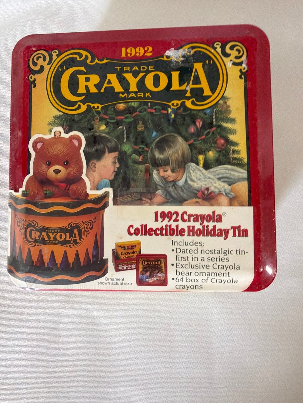 1992 Crayola Collectible Holiday Tin